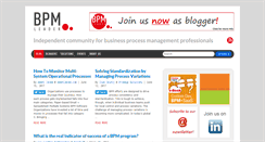 Desktop Screenshot of bpmleader.com